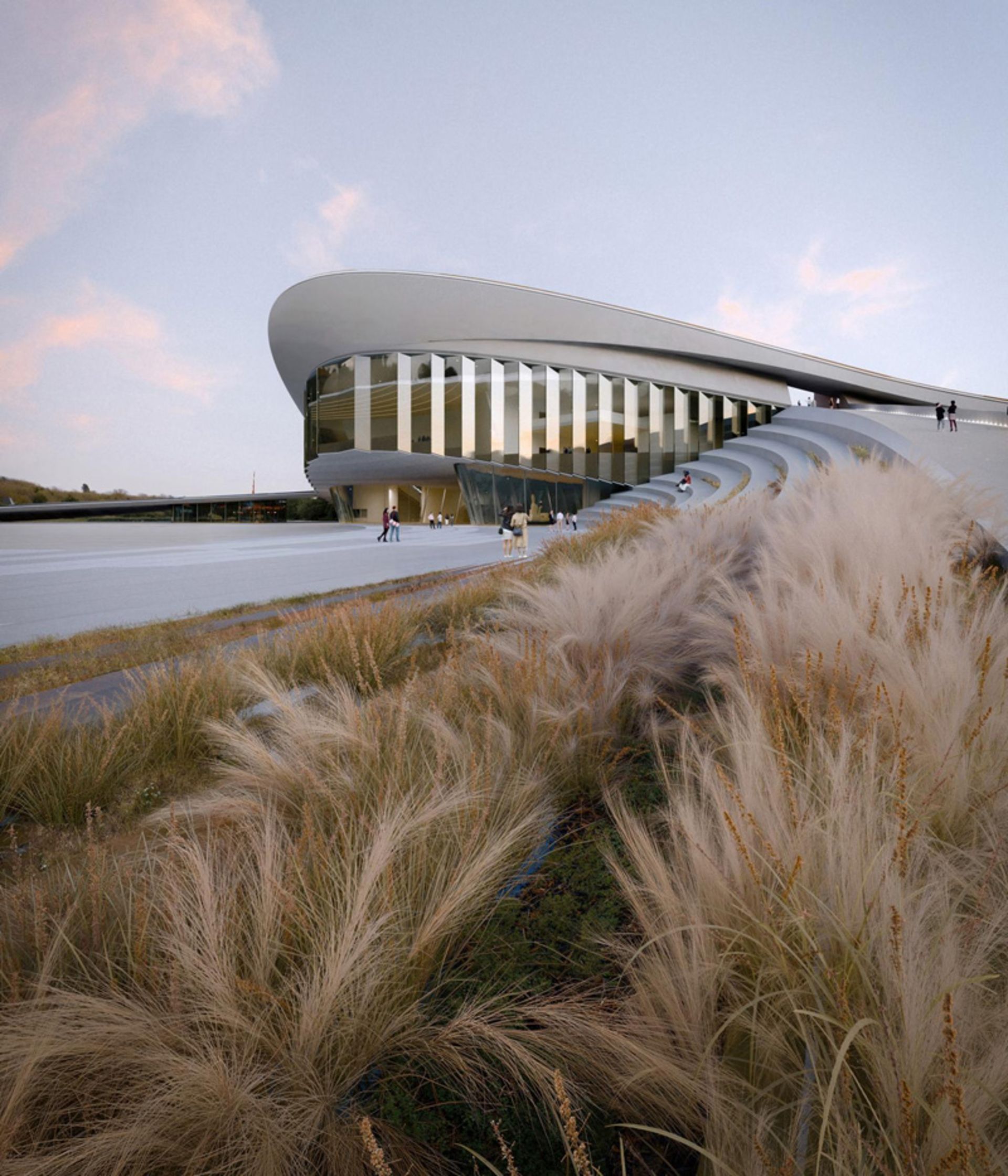 نمای خارجی موزه هنر خلیج چیانتانگ