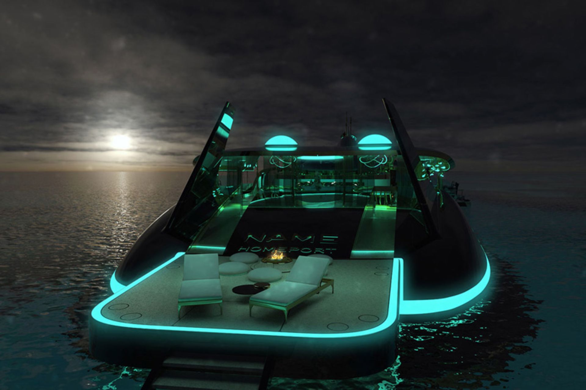 قصر شناور آینده رونمایی شد؛ این کشتی به زیردریایی تبدیل میشود 7 قایقهای تفریحی کشتی و زیردریایی میگالو M5