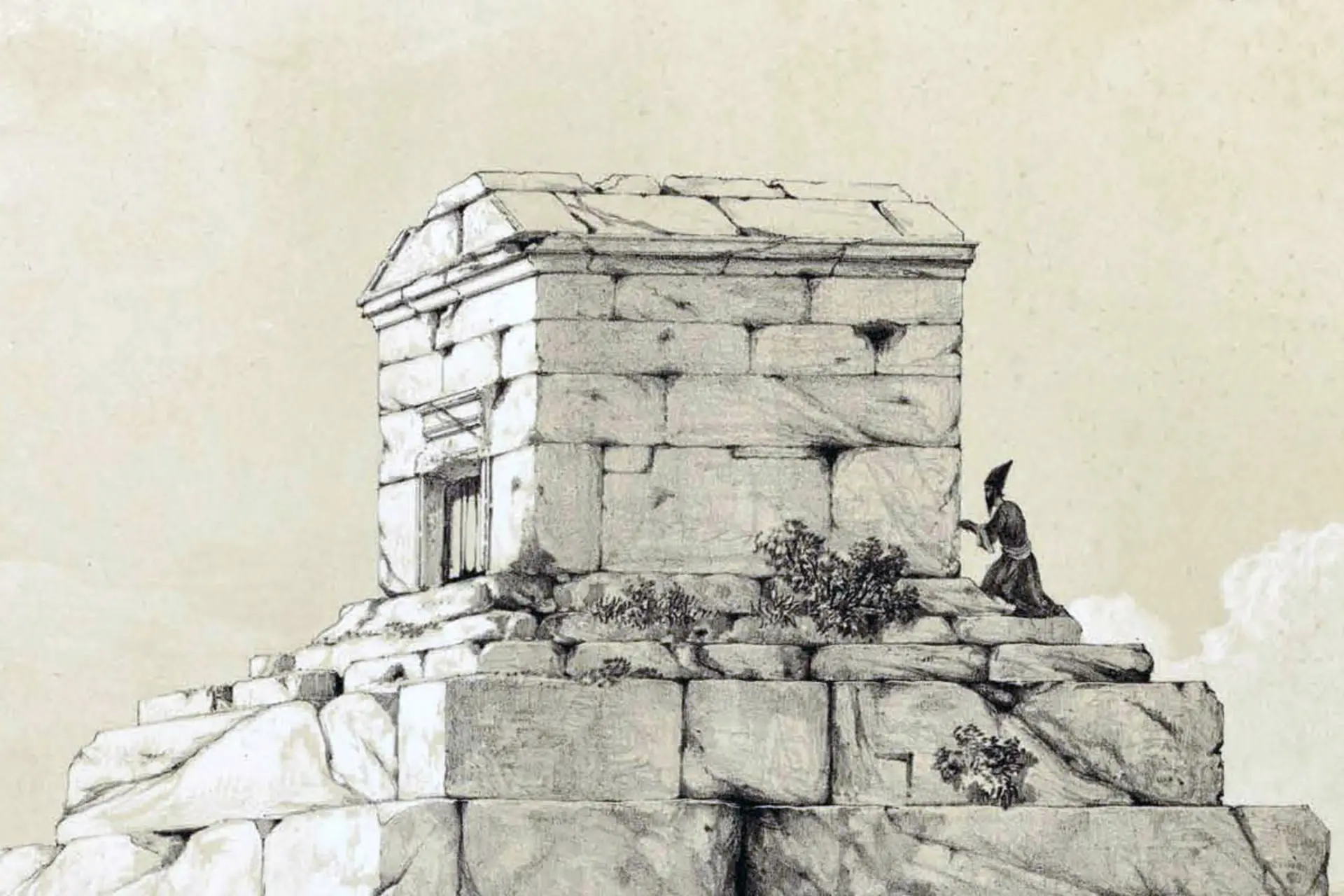 قدیمی ترین تصویر مقبره کوروش