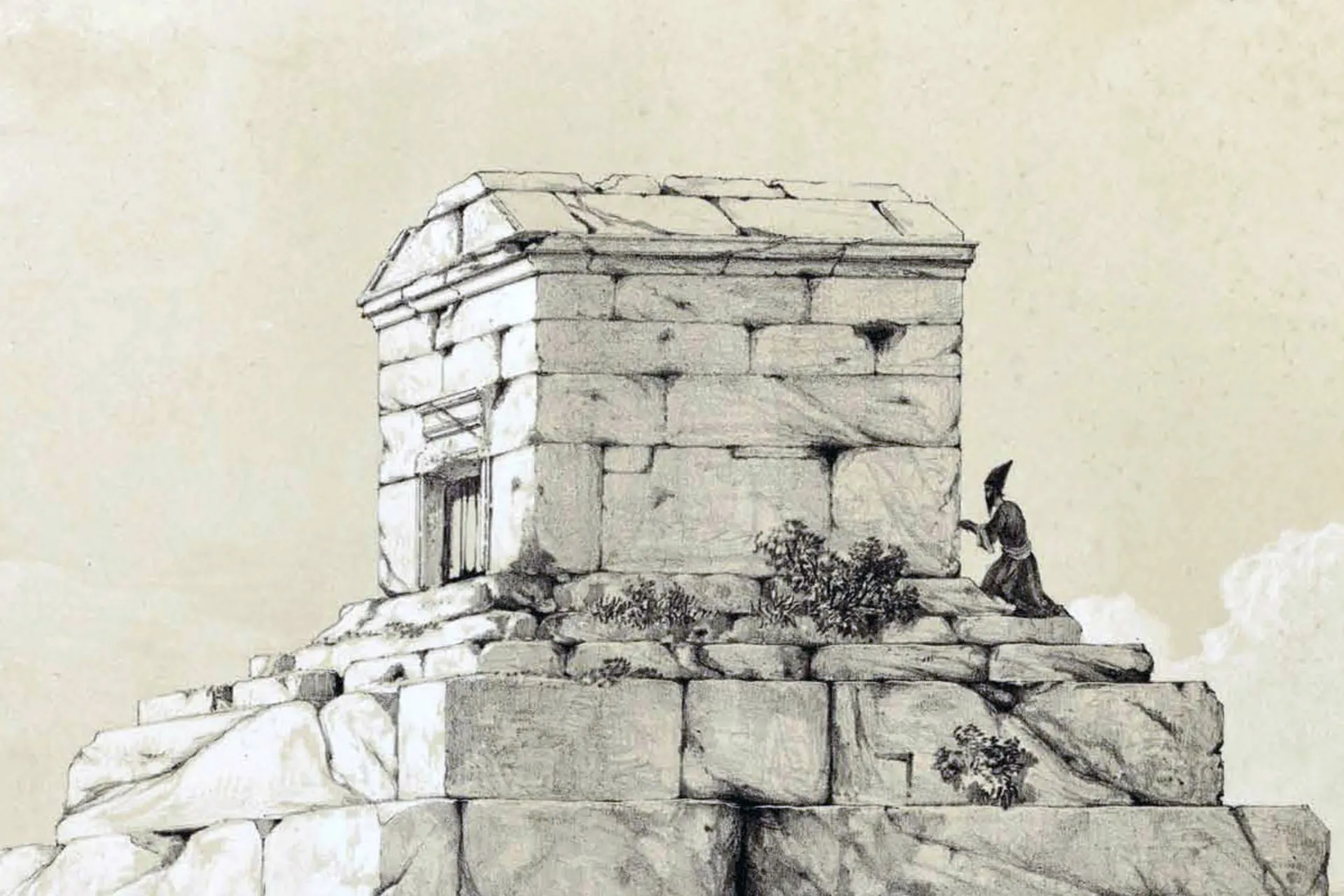 قدیمی ترین تصویر مقبره کوروش