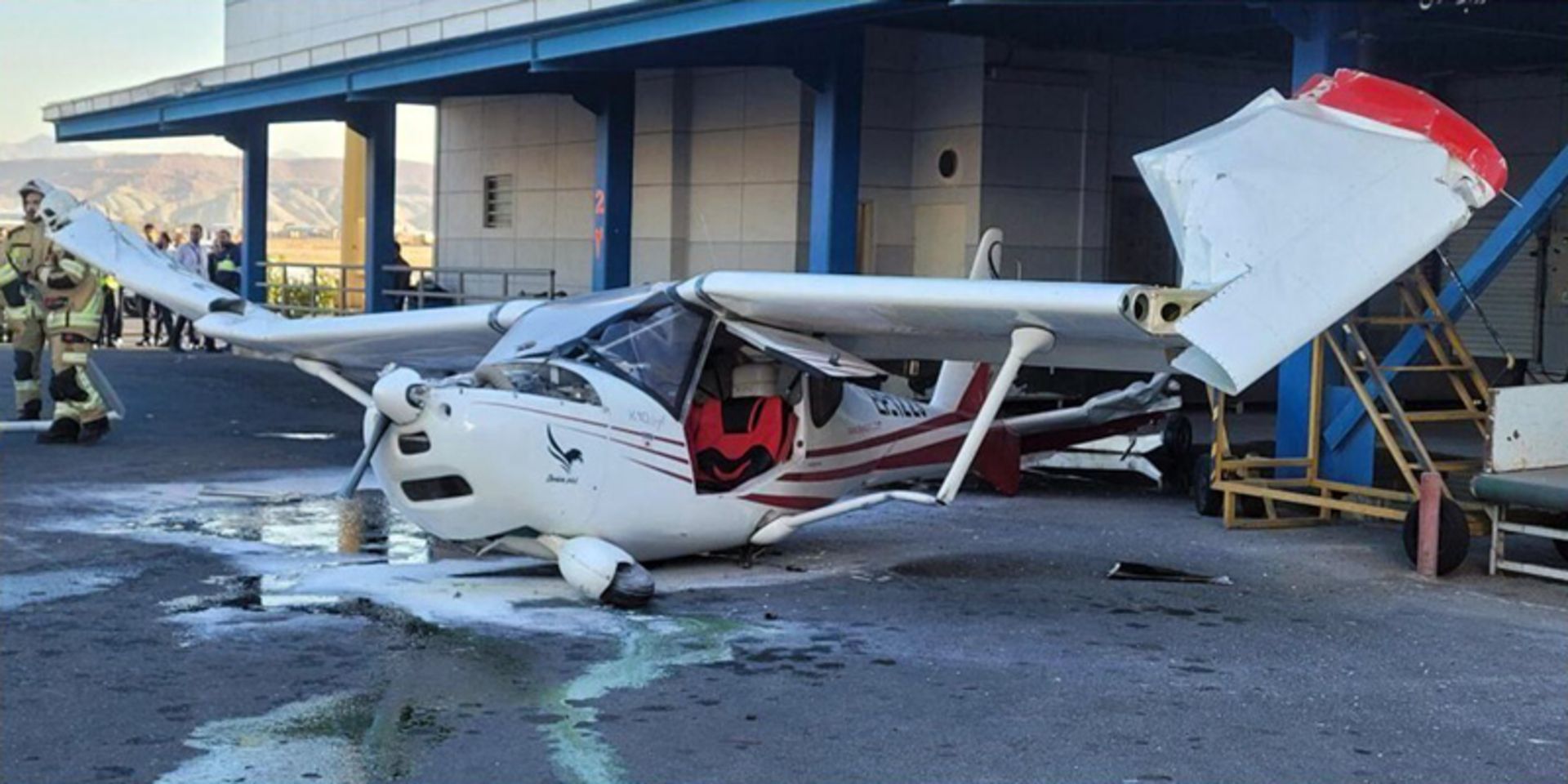 حادثه فرودگاه تبریز