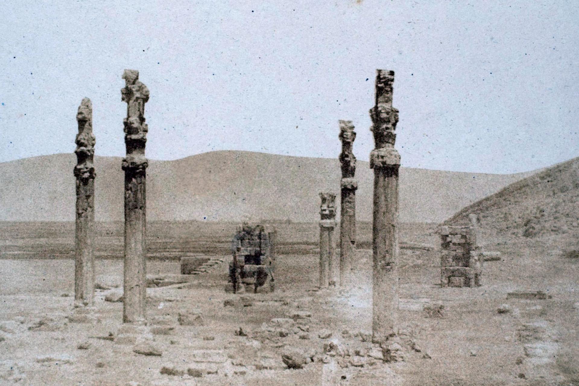 قدیمی‌ترین عکس تخت جمشید