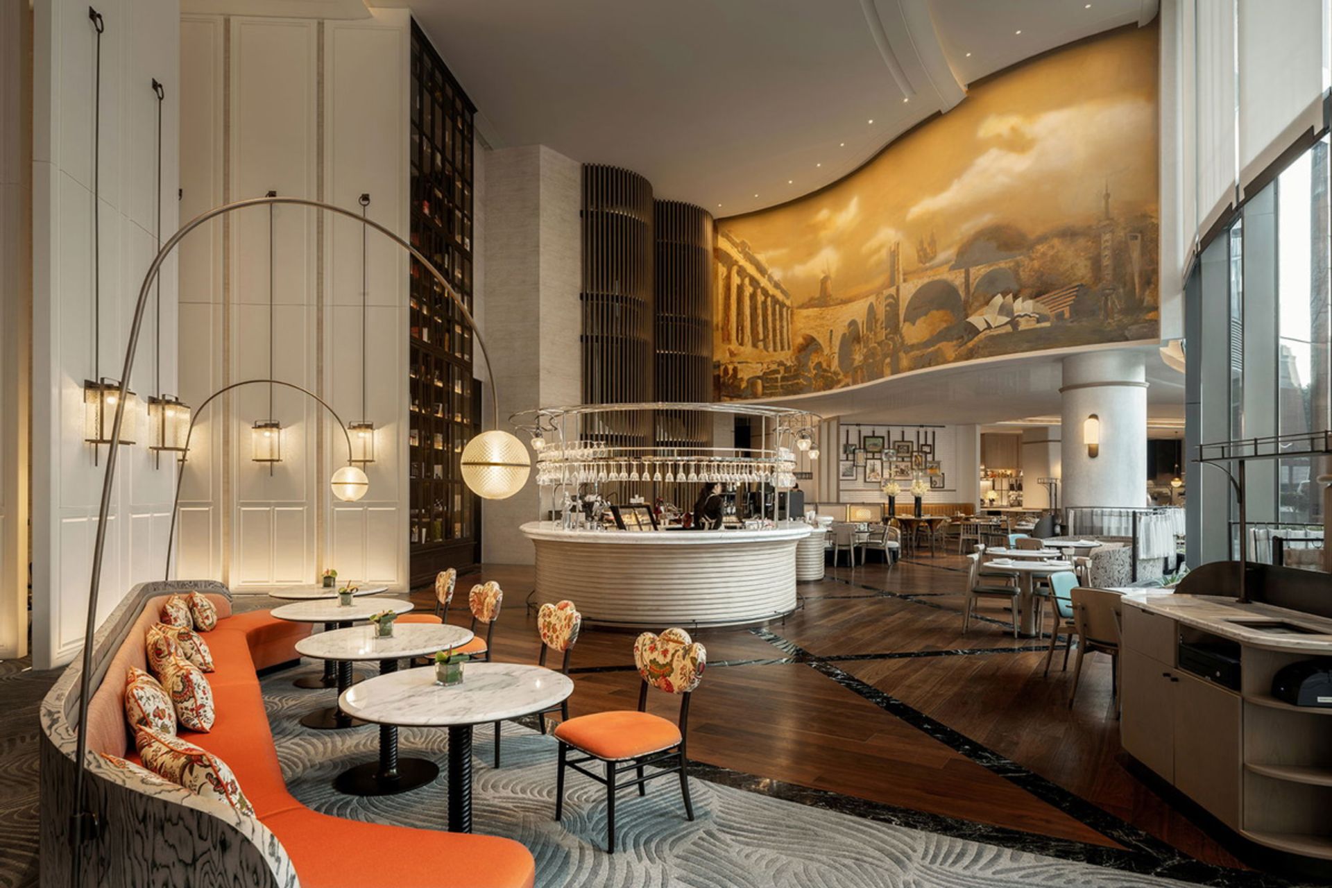 لابی هتل هیلتون شانگهای