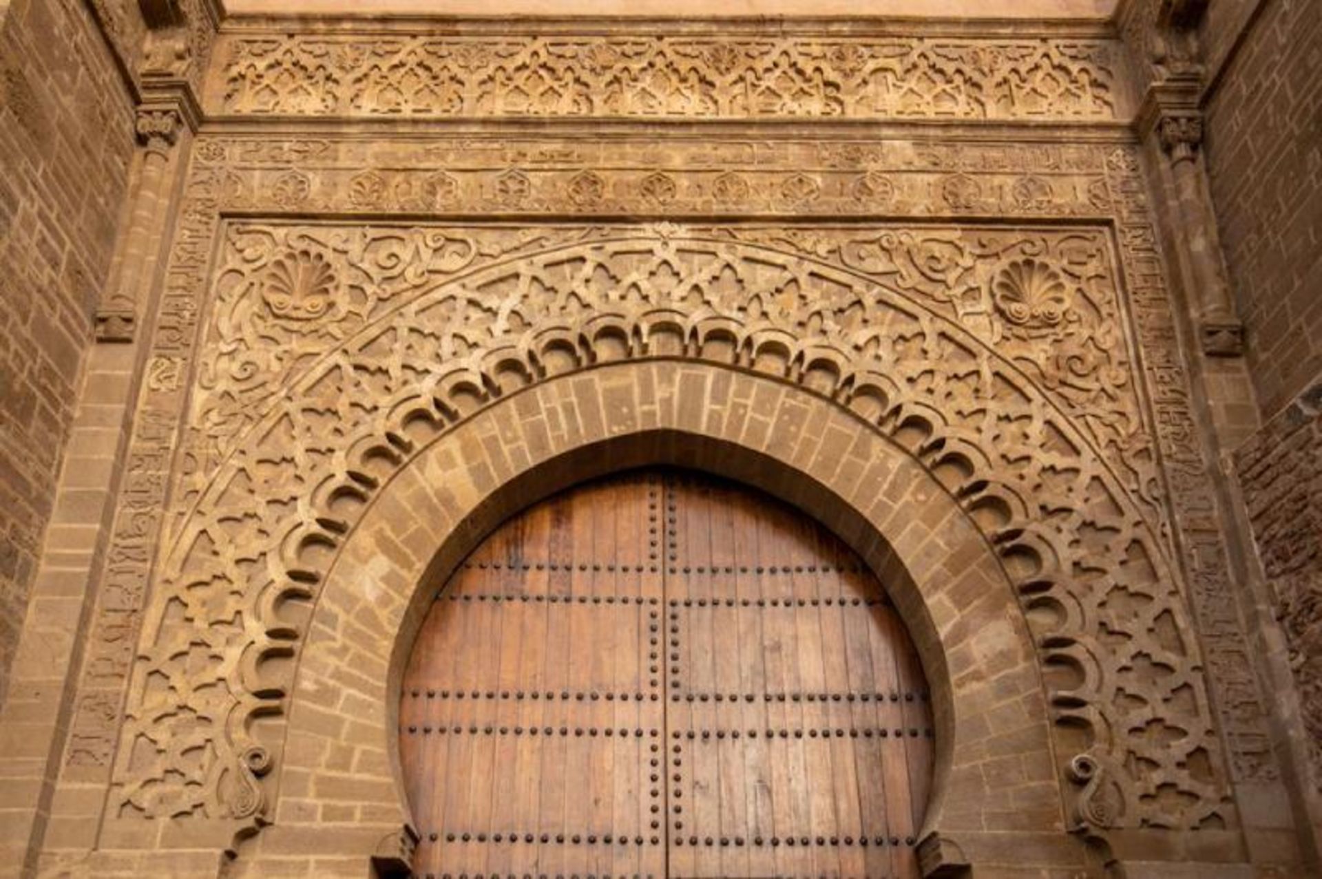 تزیینات دروازه‌ باب الودایه مراکش