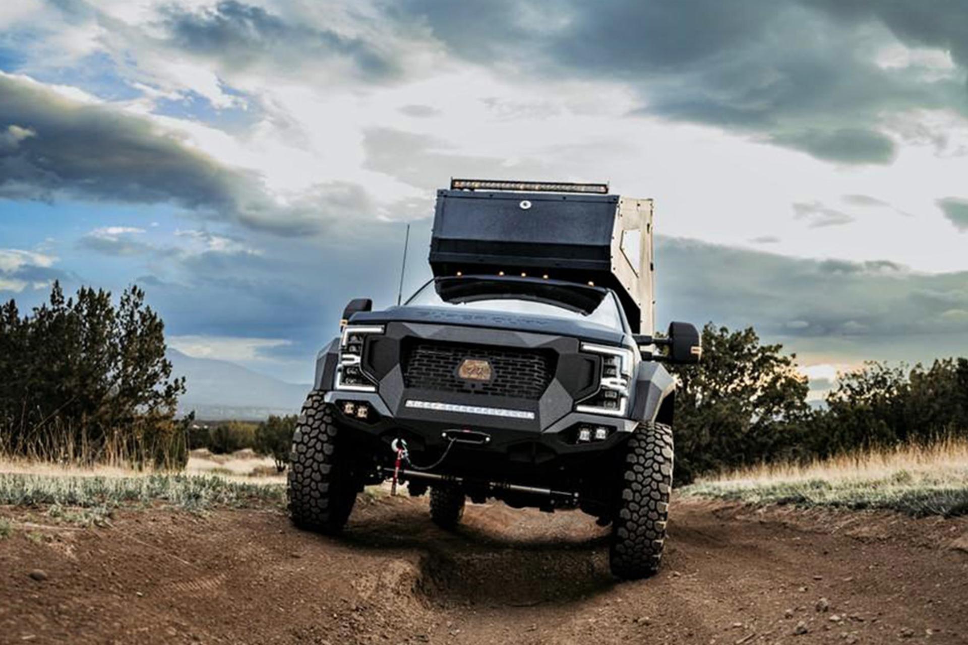 کمپر آسندر در طبیعت