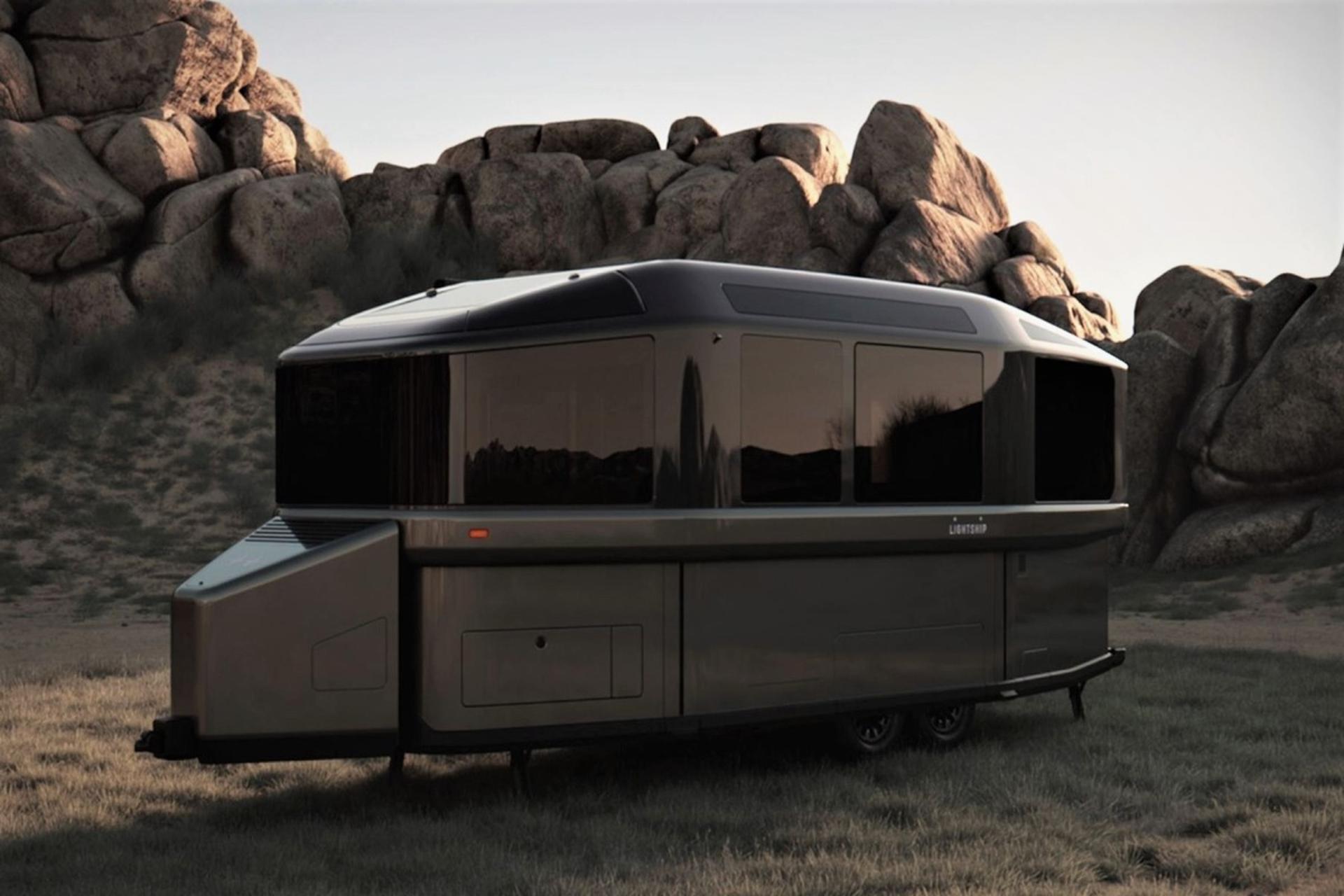 کاروان برقی زغالی رنگ AE.1