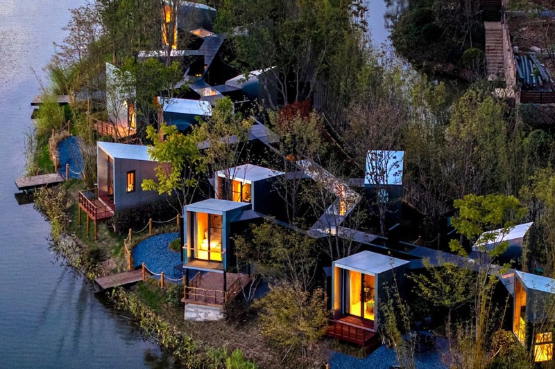 کلبه هزارتو؛ تجربهای نو از زندگی در دل طبیعت بکر چین 4