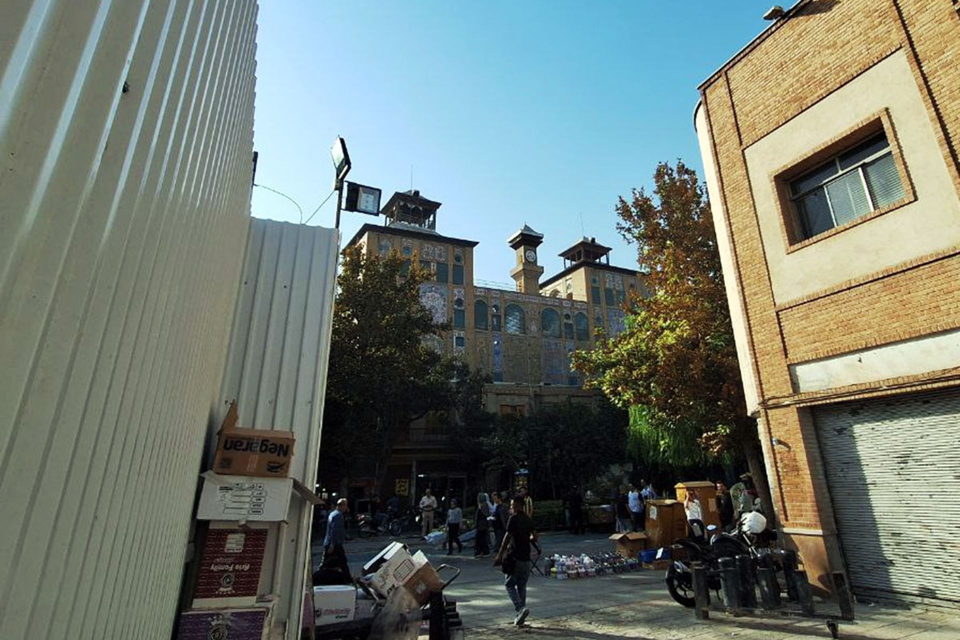 تعرض به حریم کاخ گلستان