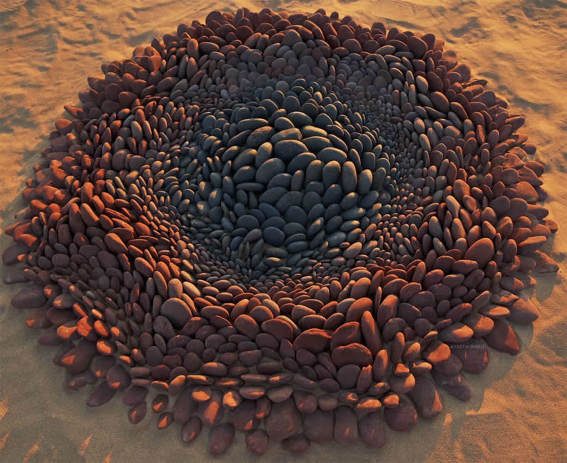 لند آرت شبیه به یک چشم