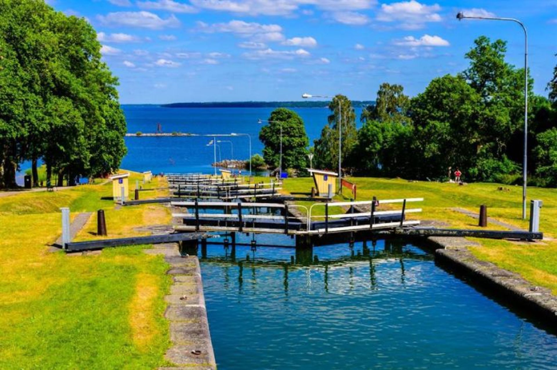 طبیعت اطراف کانال گوتا سوئد