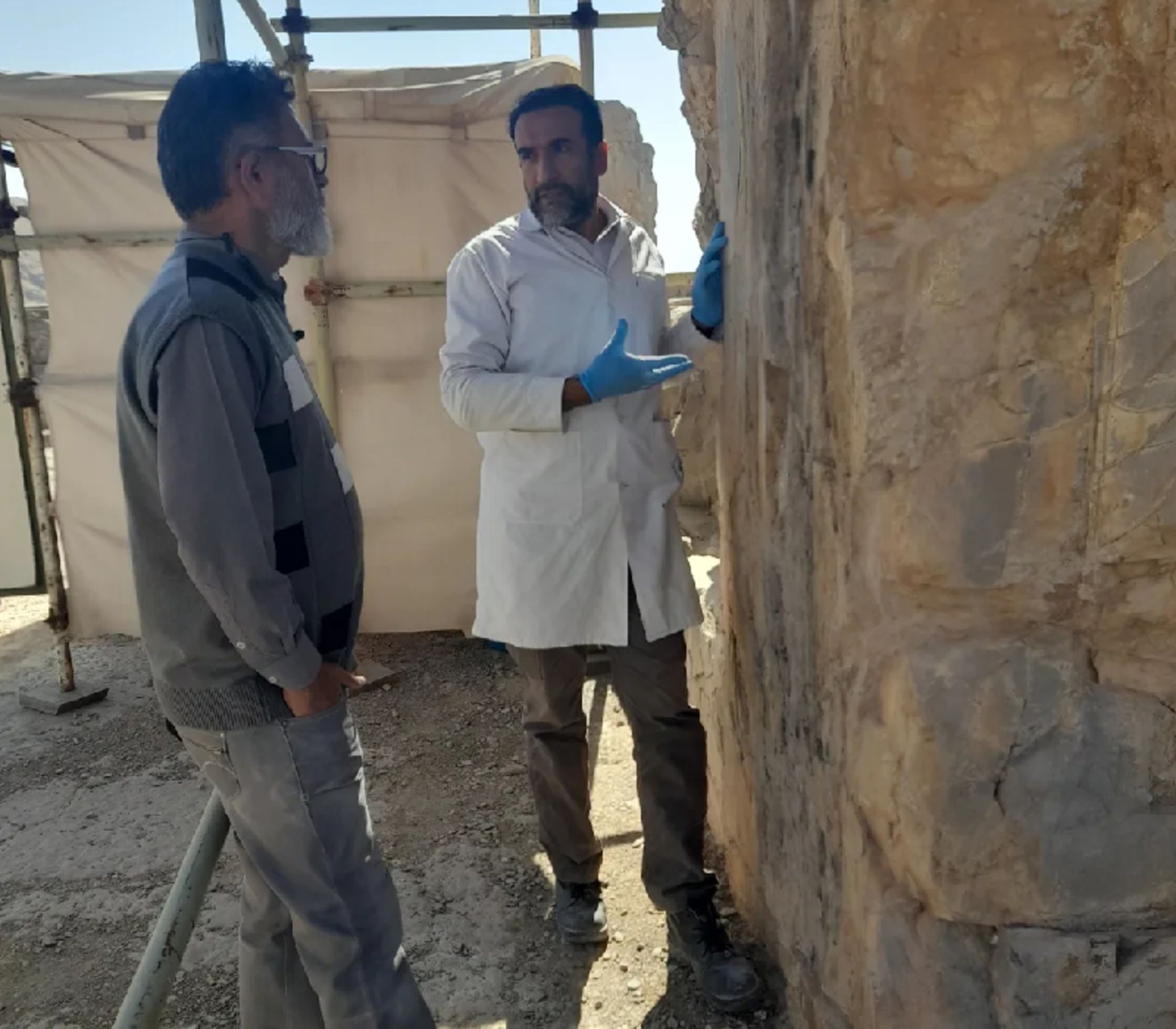 مرمت کاخ هدیش