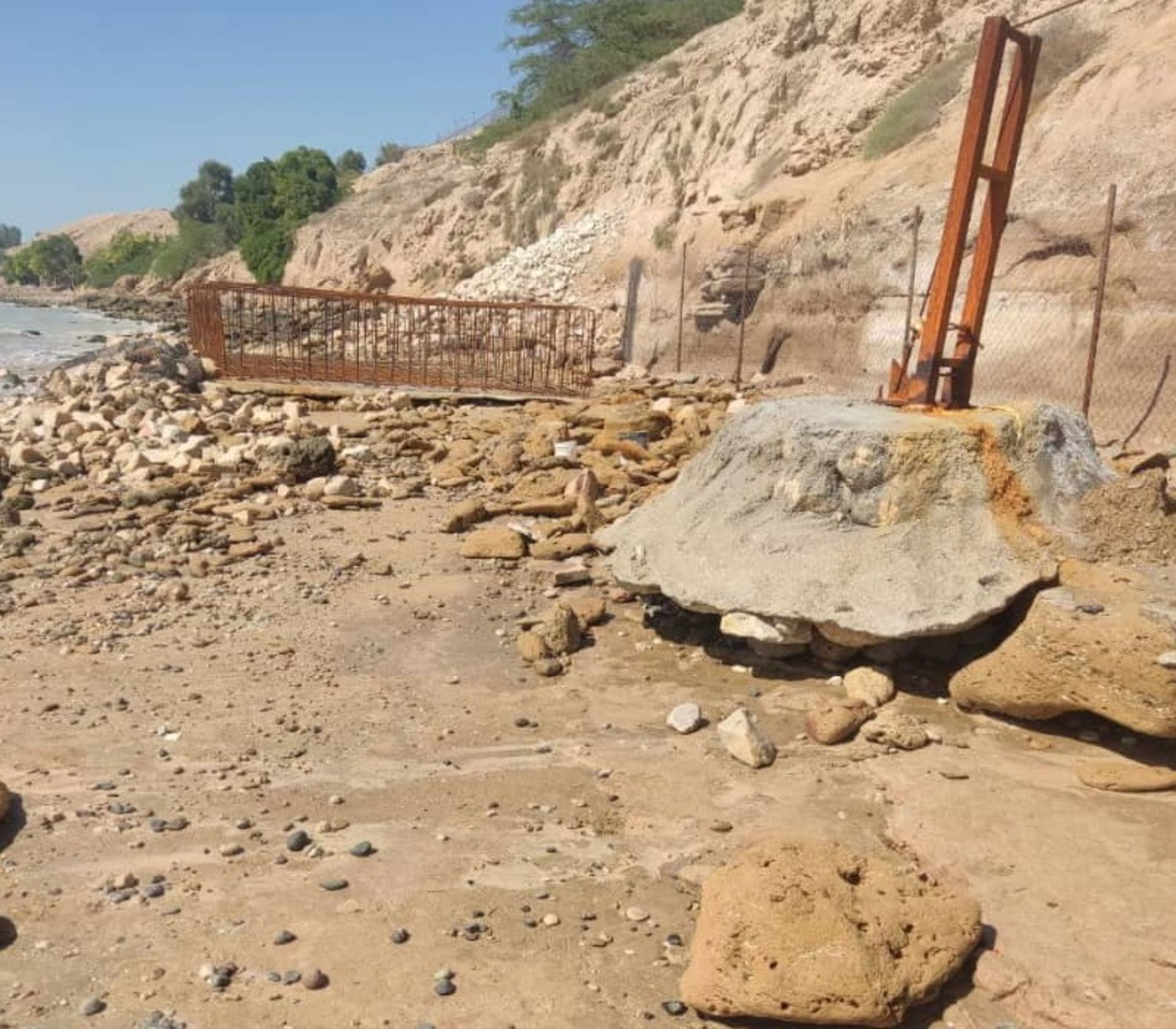 طرح زیپ لاین در ساحل باستانی ریشهر