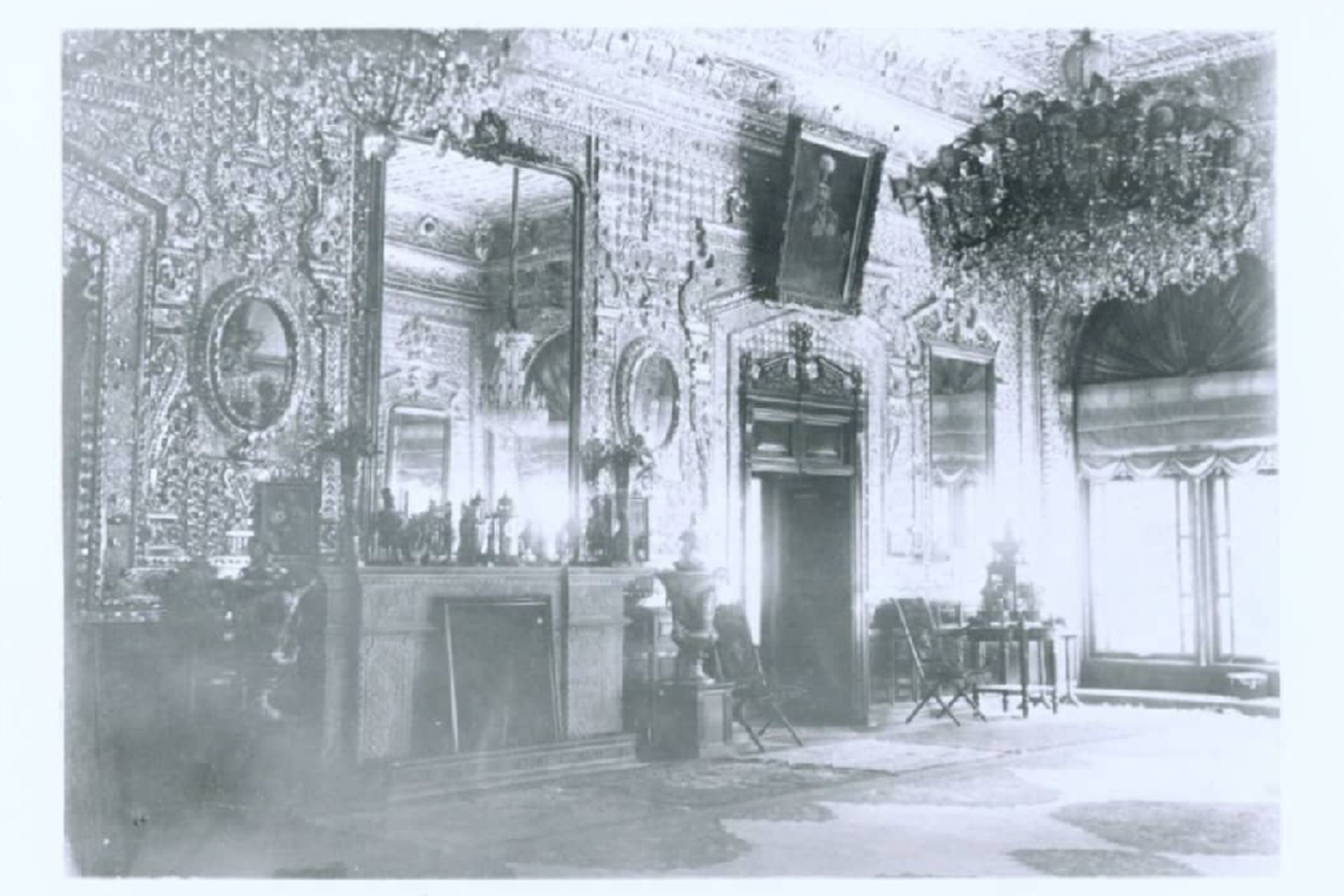 آینه کاری اتاق ناصر الدین شاه