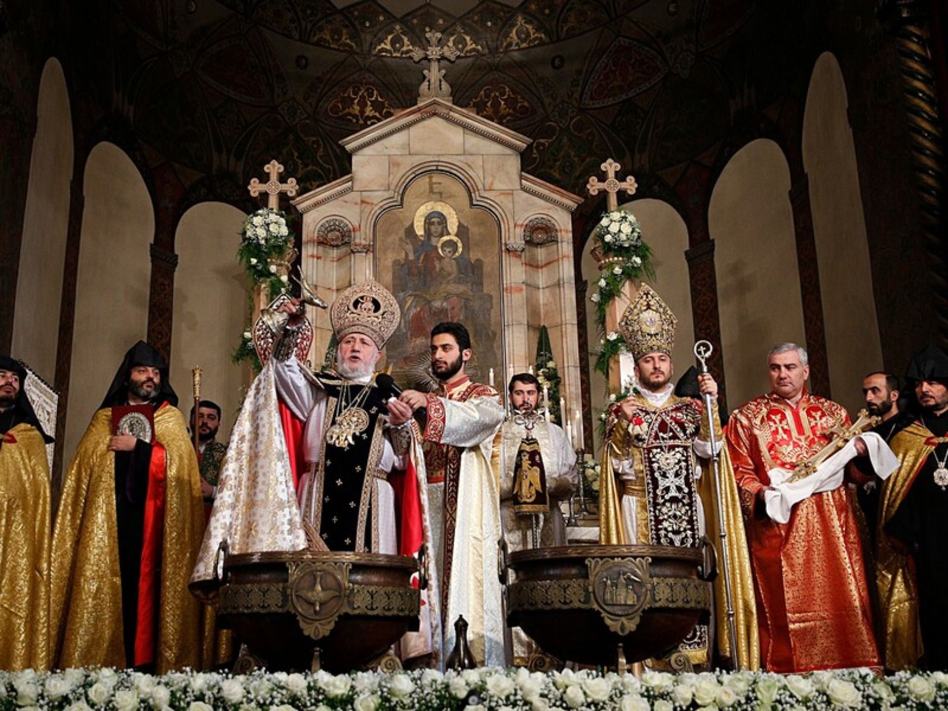 مراسم کریسمس در کلیسا و میان ارامنه