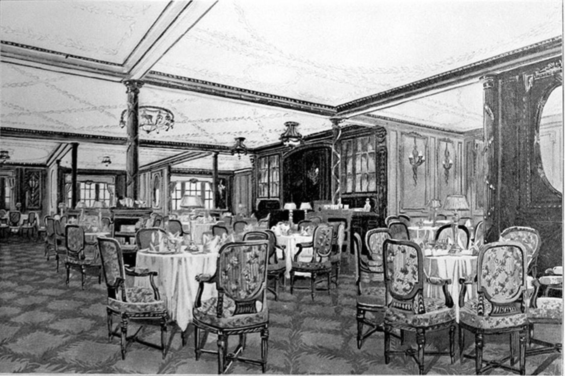 رستوران درجه یک تایتانیک