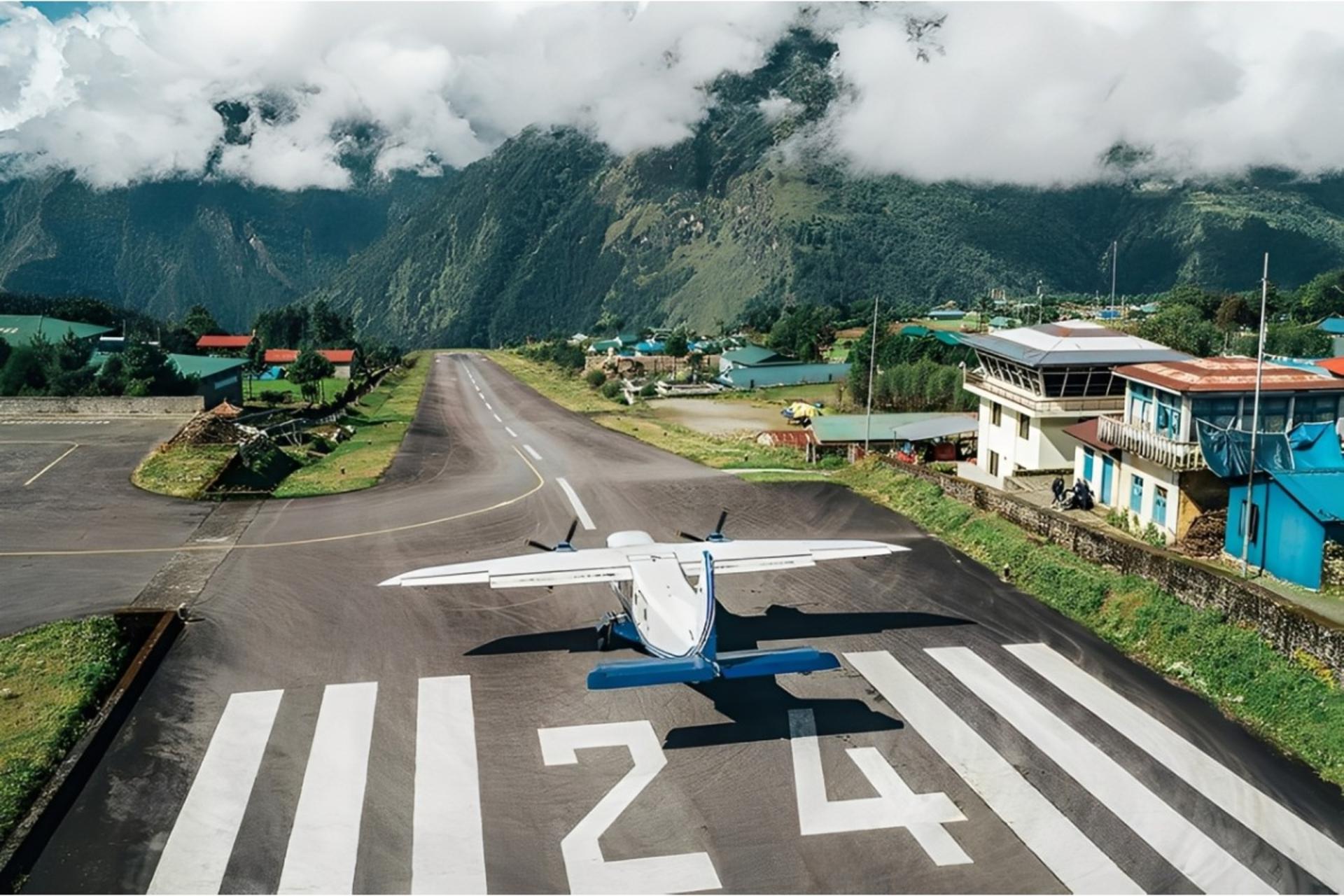 باند فرودگاه تنزیگ هیلاری نپال