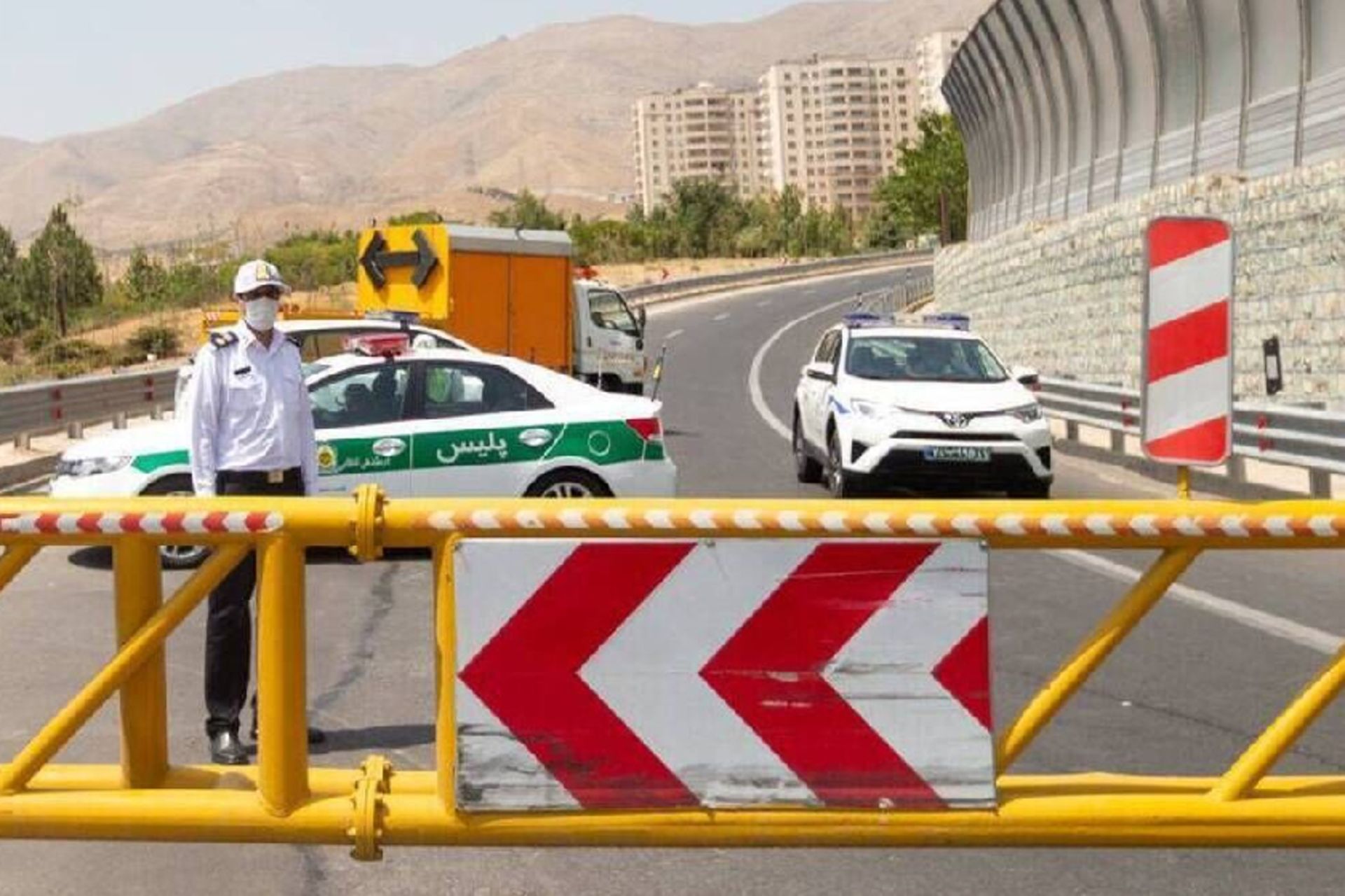 انسداد جاده چالوس