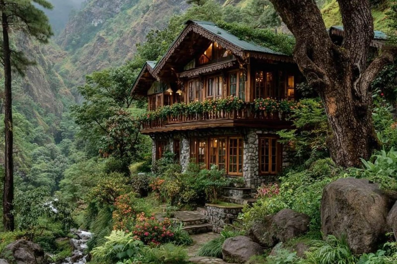 کلبه آفاق؛ پناهگاهی آرام در کوهستانهای مازندران 2