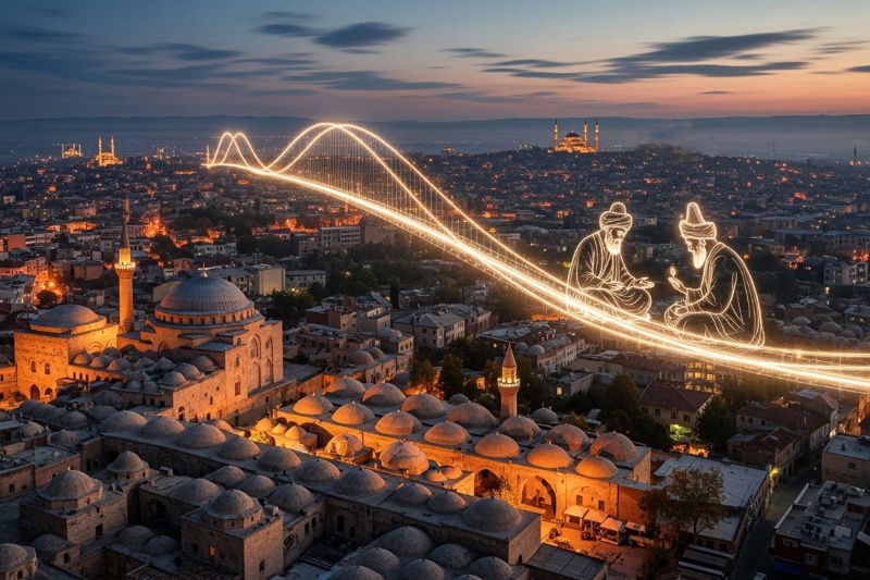 خوی و قونیه خواهرخوانده شدند؛ میراث شمس و مولانا بهم رسیدند 8