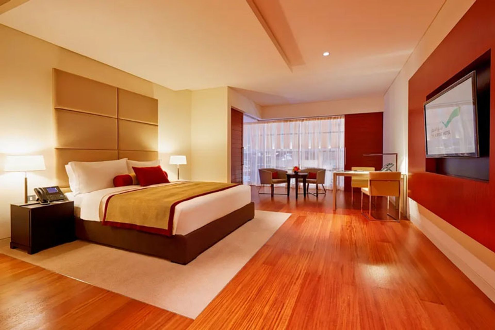 اتاق‌های زیبای هتل اوریکس دوحه