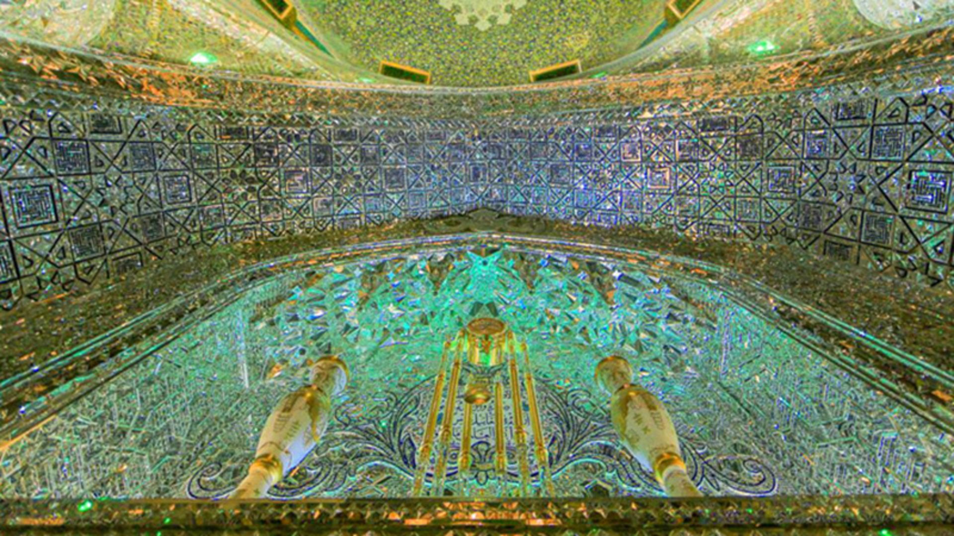 آینه کاری ایرانی در سقف