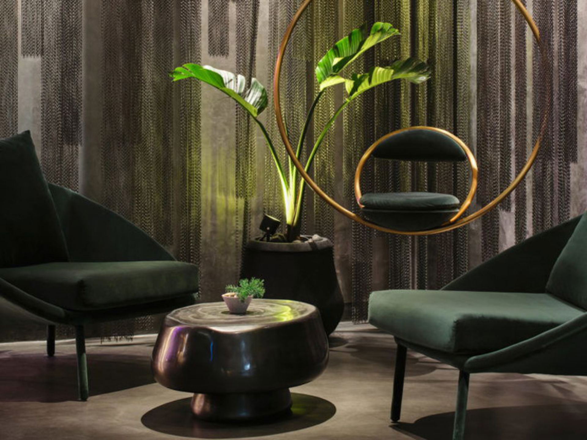 مبلمان سبز هتل نایروبی