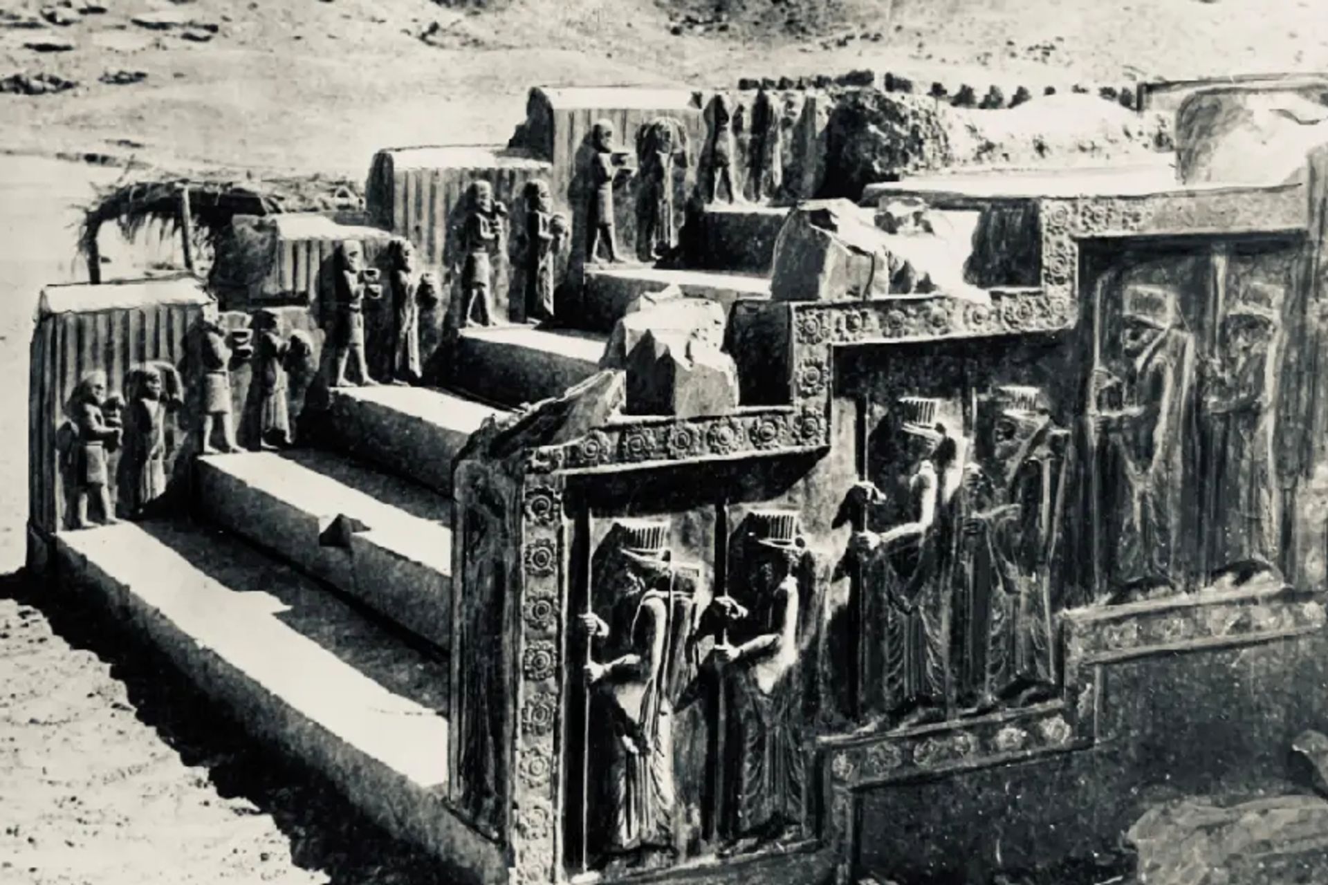 رازهای پلههای جنوبی تخت جمشید؛ روایت تصویری از یک امپراتوری 3 پلههای تخت جمشید