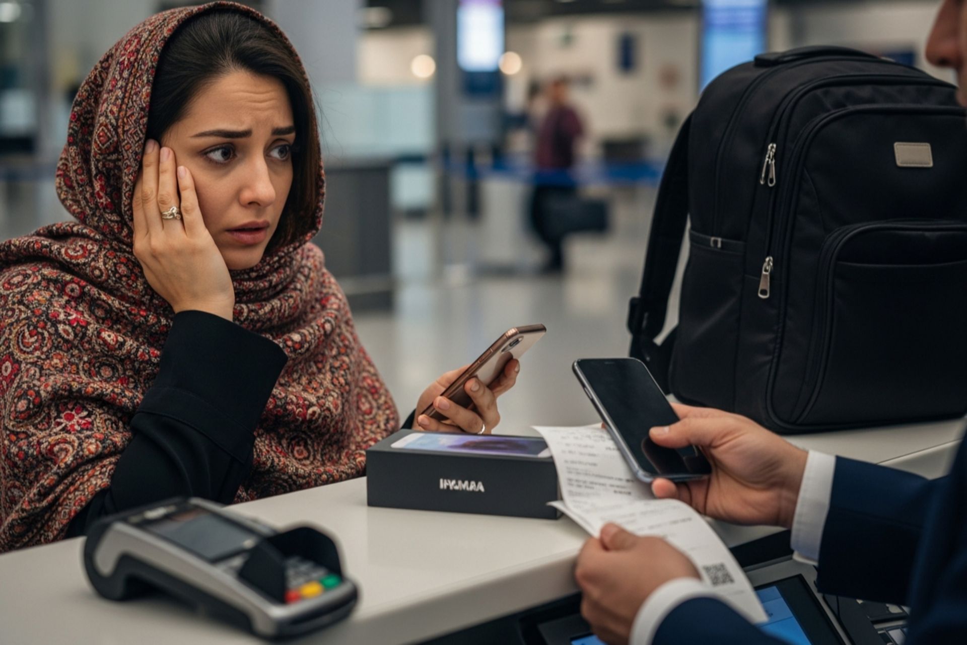 موبایل مسافری ۳۰ میلیون تومان گران شد! 3 پرداخت عوارض گمرکی گوشی موبایل در فرودگاه