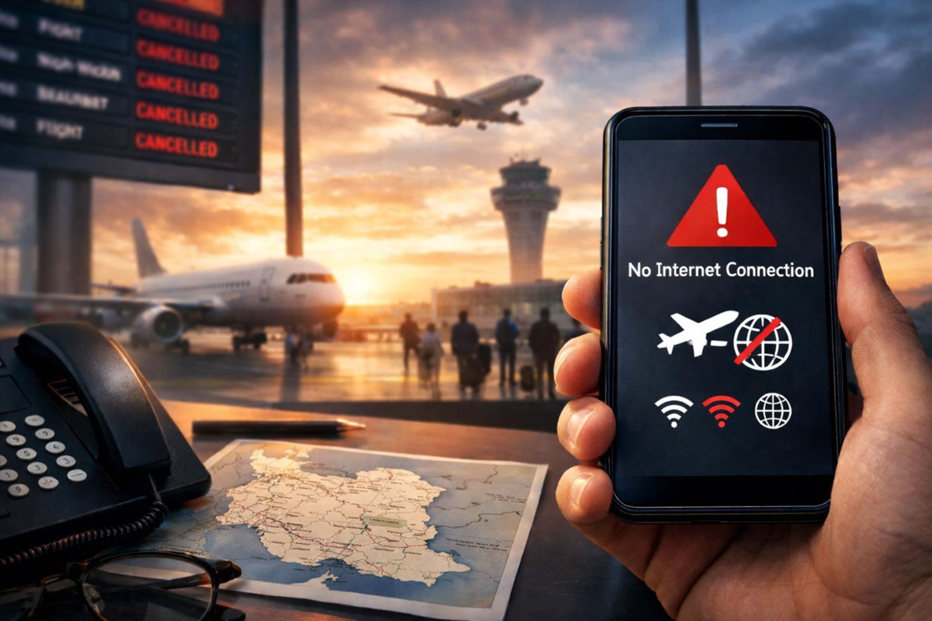 شماره تلفن و آدرس فرودگاه‌های ایران