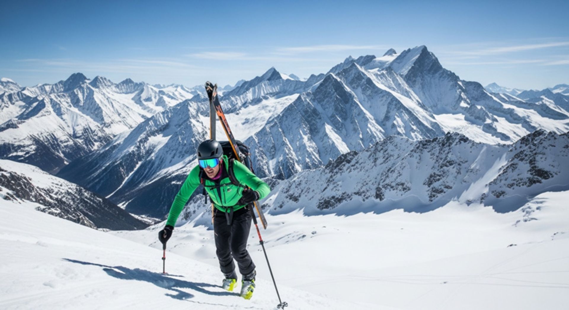 صعود سخت، فرود برقآسا؛ چرا «اسکیمو» ورزش آینده است؟ 6 ورزشکار اسکیمو در حال صعود به قله کوه