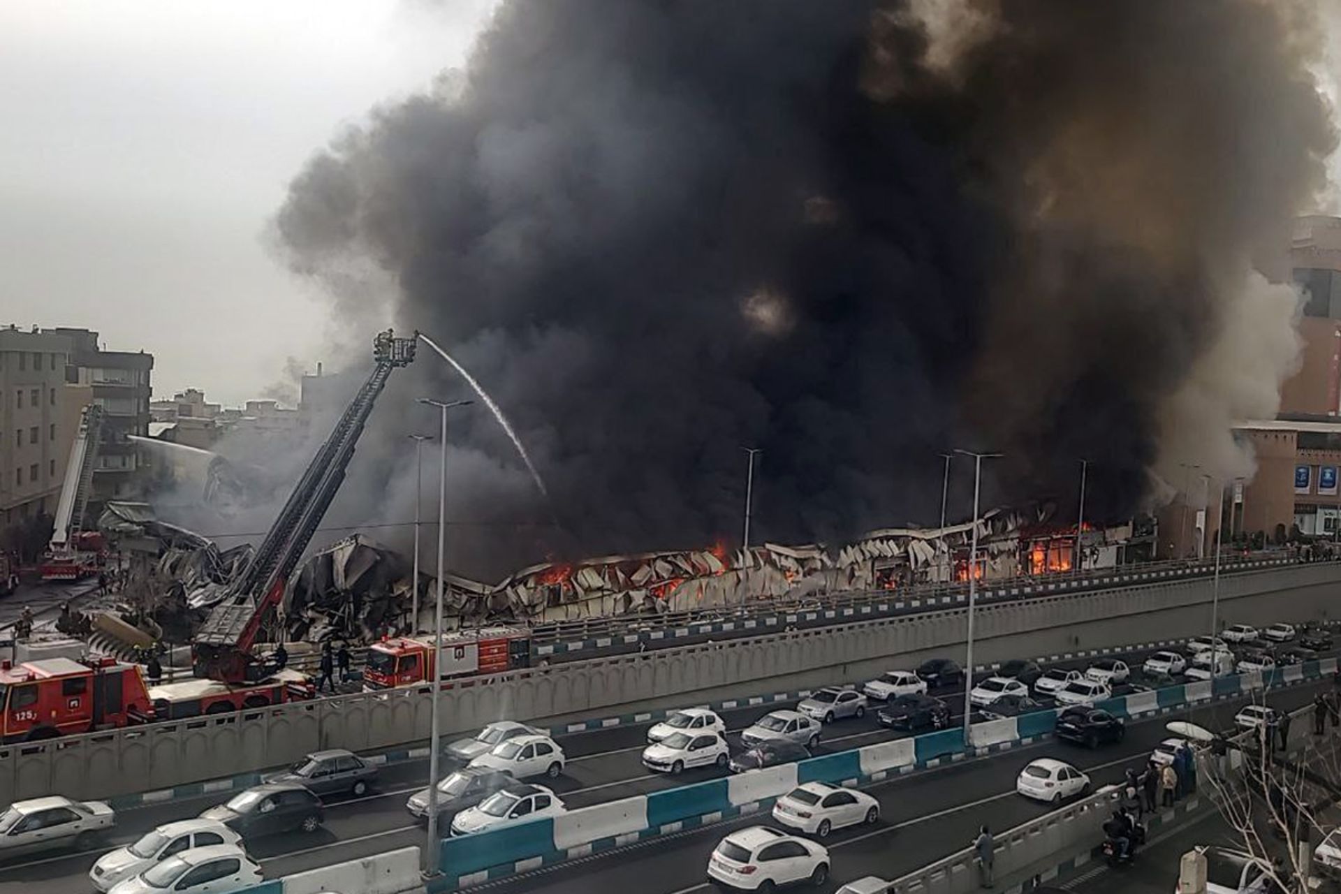 آتش سوزی جنت