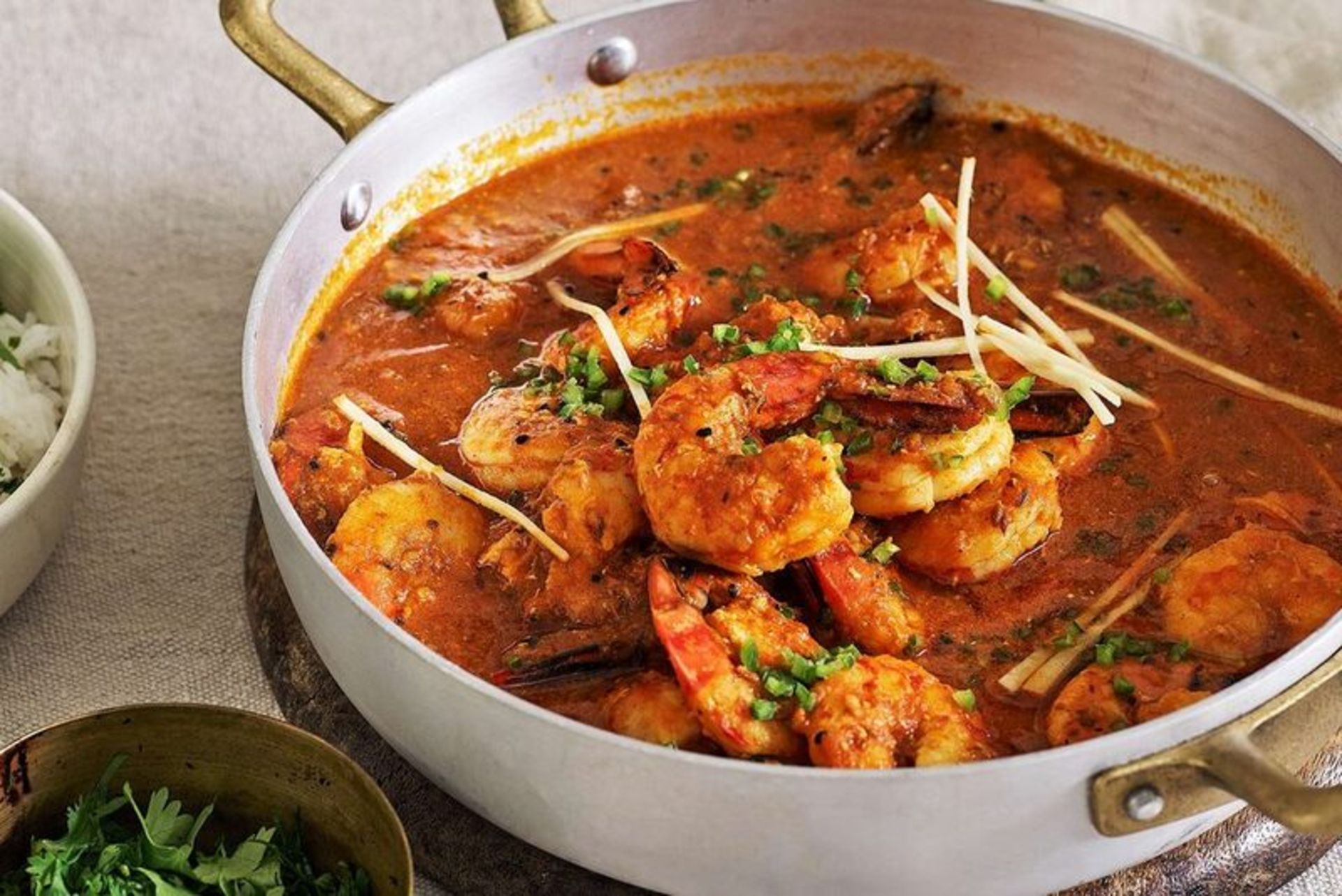 کراهی بلوچی با میگو؛ غذای محلی چابهار