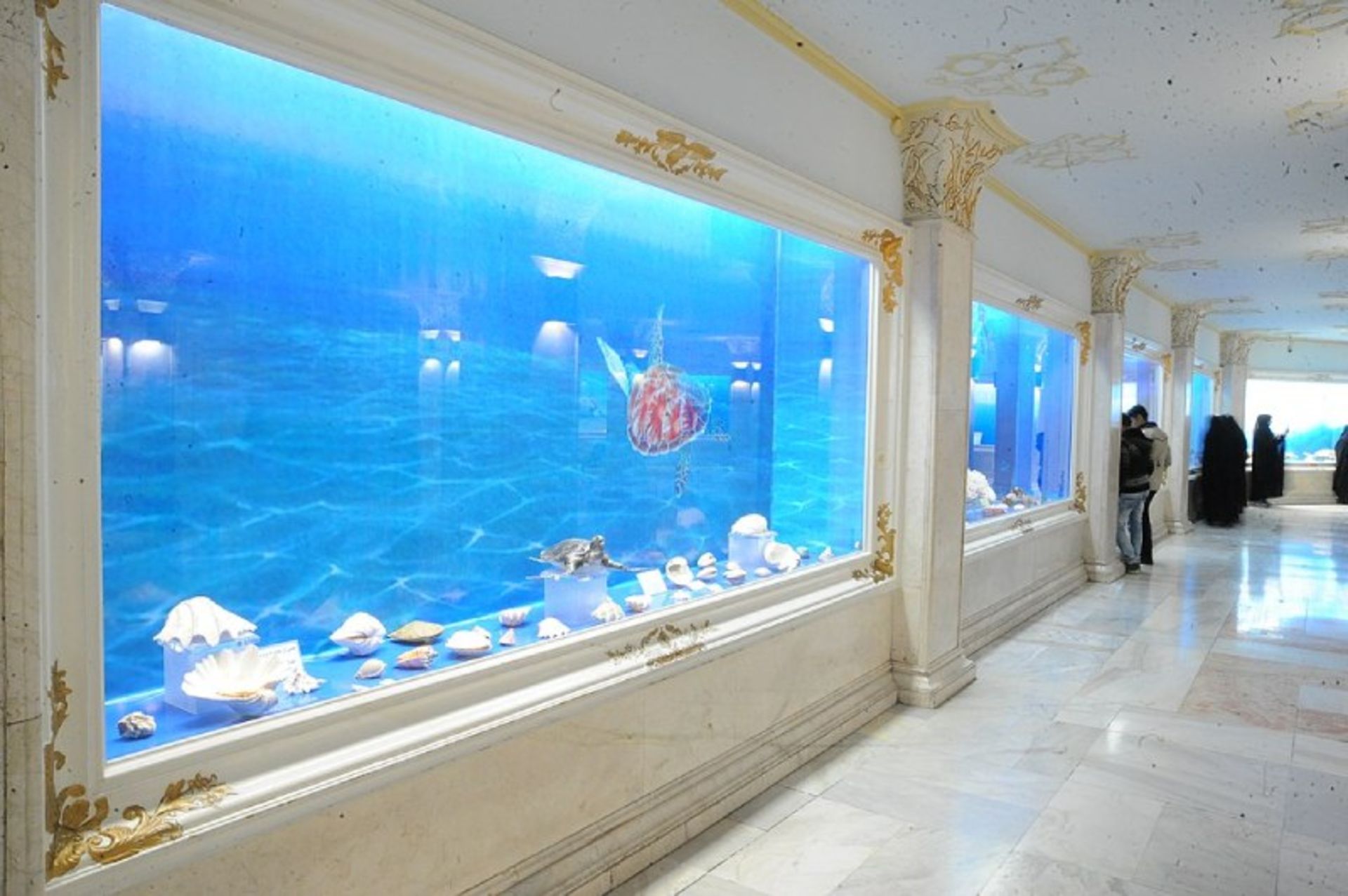 فضای داخلی موزه مرکزی آستان قدس رضوی